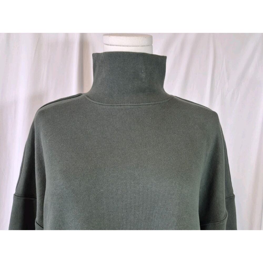 Tuckernuck Pomander Place Womens Forest Green Porter Sweatshirt Dress XS - Picture 4 of 10